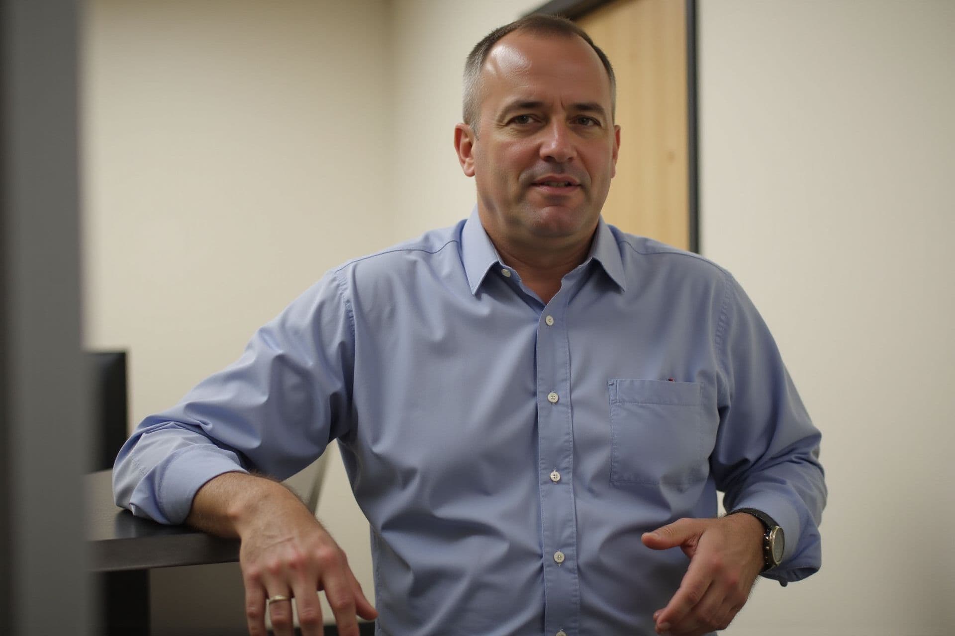 James Mason, Founder & Fleet Operations Director of Mason Transport Solutions, LLC a transportation business in Augusta, Georgia standing confidently